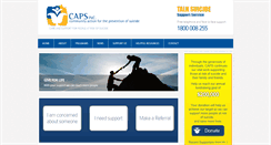 Desktop Screenshot of caps.org.au